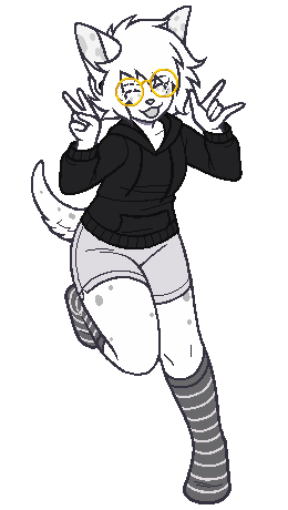 Pixel chibi example Pixel chibi example