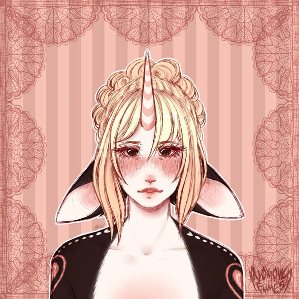 Coloured sketch example 4