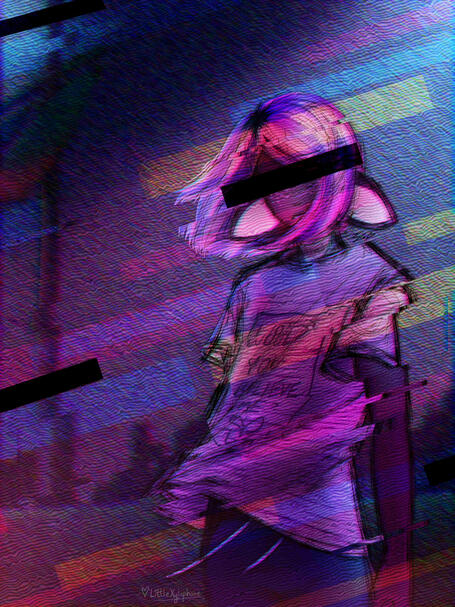 Coloured sketch example